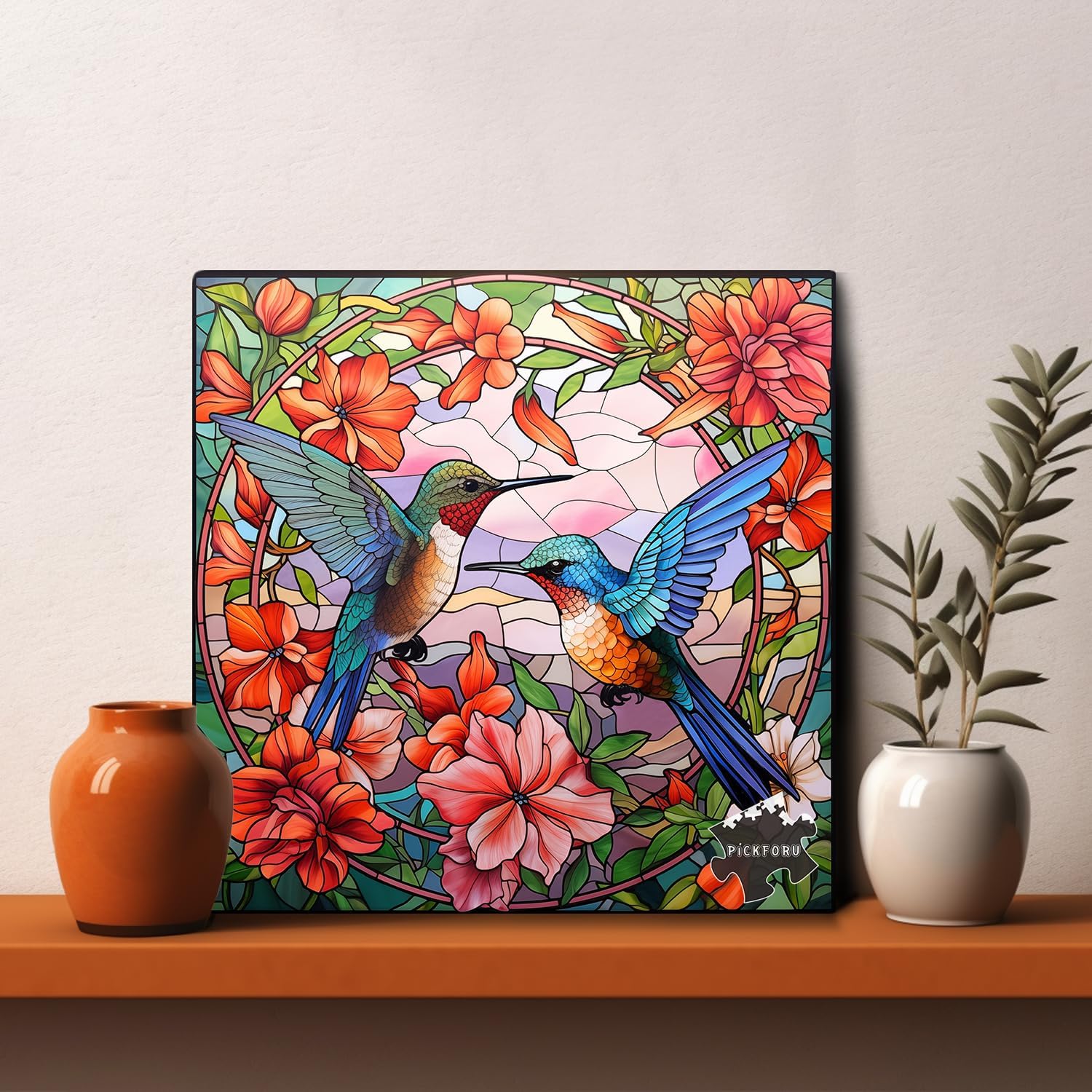 Hummingbird Garden Jigsaw Puzzle 1000 Pieces