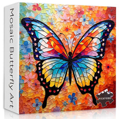 Mosaic Butterfly Jigsaw Puzzles 1000 Pieces