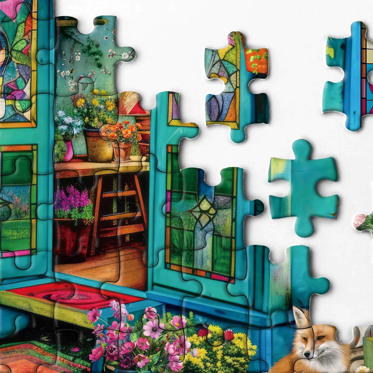 Flower Garden Jigsaw Puzzle 1000 Pieces