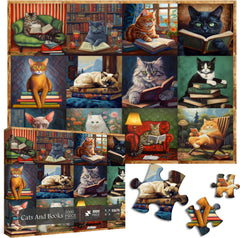 Vintage Cat Jigsaw Puzzles 1000 Pieces