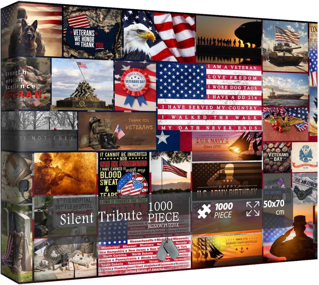 Veteran's Journey Jigsaw Puzzles 1000 Pieces