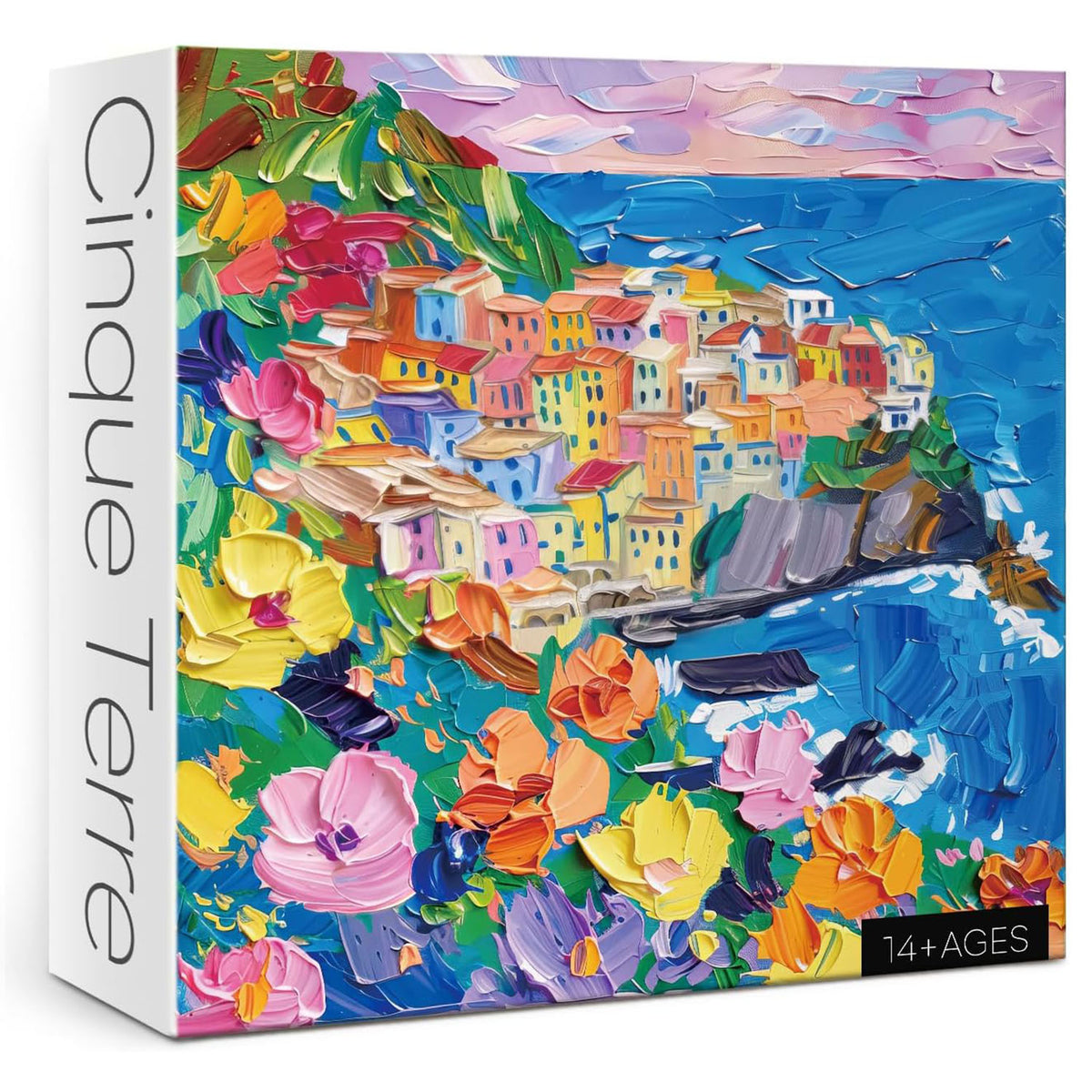 Colorful Cinque Terre Jigsaw Puzzle 1000 Pieces