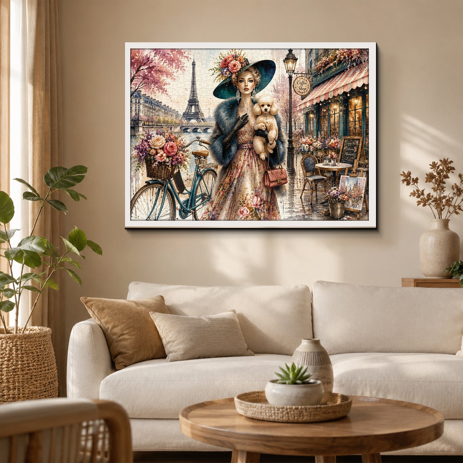Paris Floral Breeze Jigsaw Puzzle 1000 Pieces