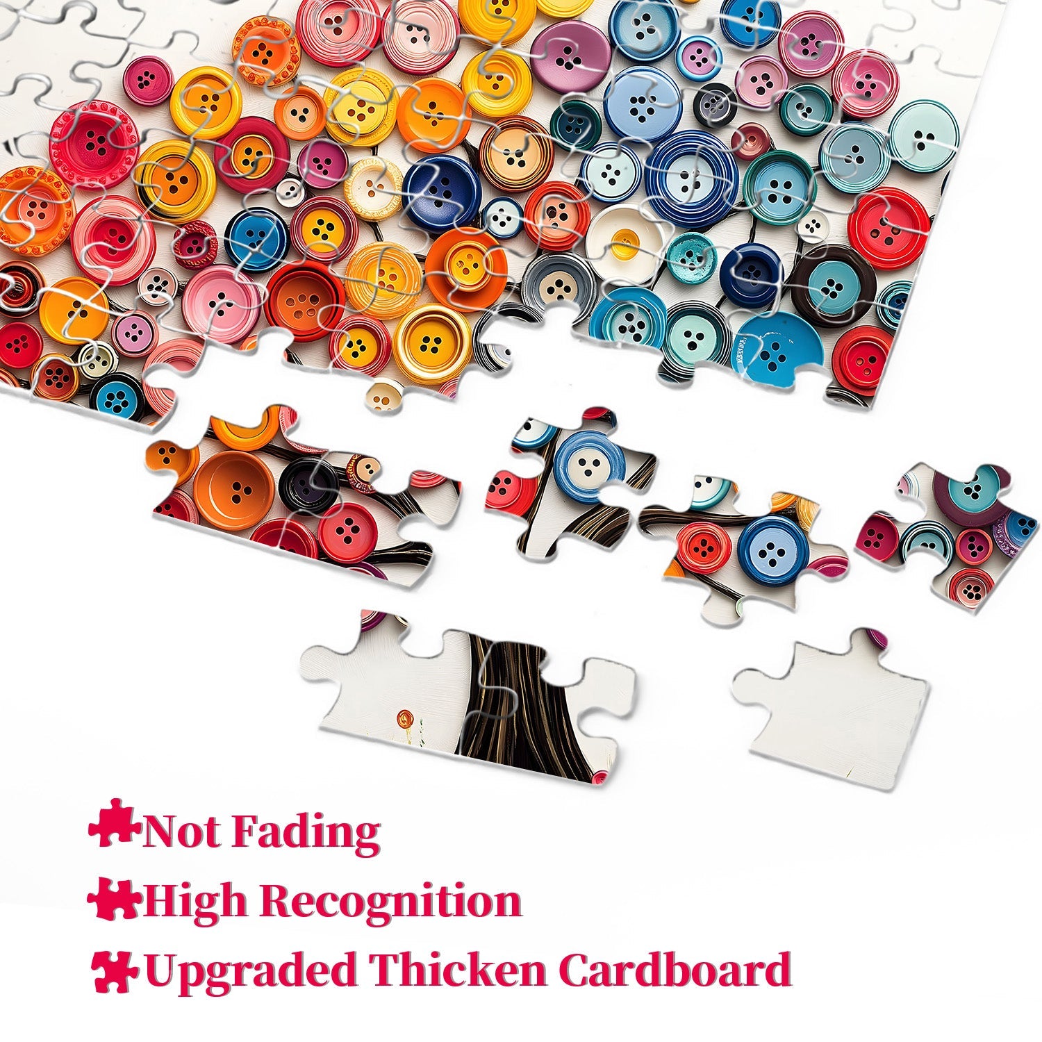 Baum des Knopfpuzzles 1000 Teile