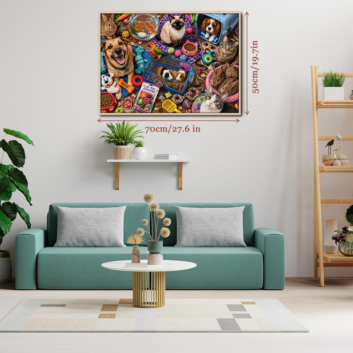 Days with Pets Jigsaw Puzzle 1000 Pieces