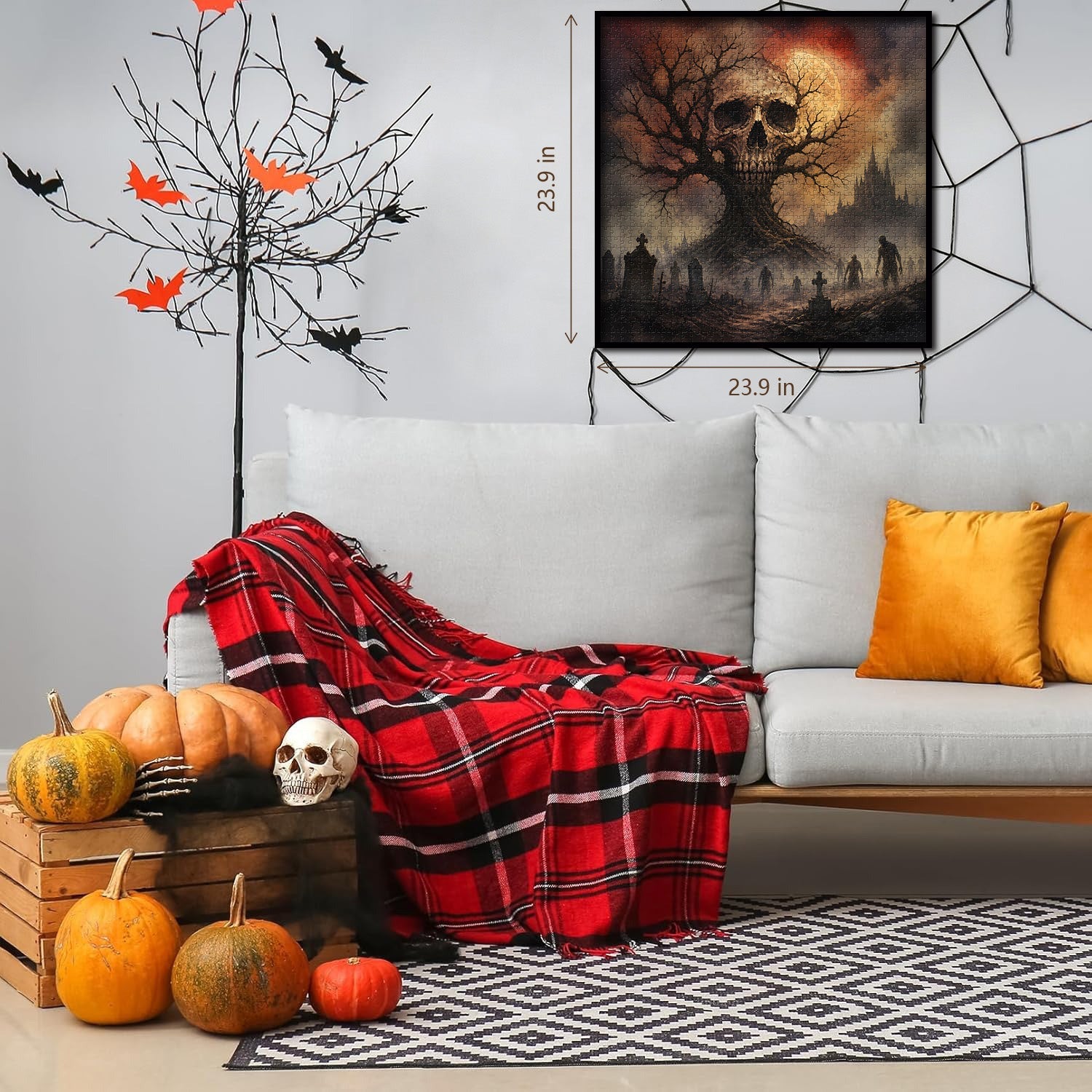Skull Tree of Souls Jigsaw Puzzle 1000 Pieces