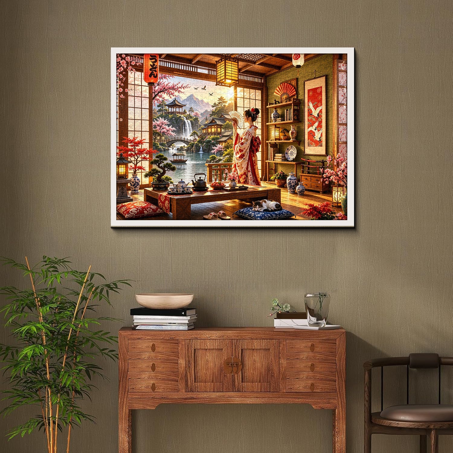 Japanese Tea Retreat Jigsaw Puzzle 1000 Pieces