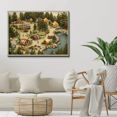 Tempo di campeggio puzzle puzzle 1000 pezzi