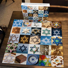 Davidsterne-Sammlung Puzzle 1000 Teile
