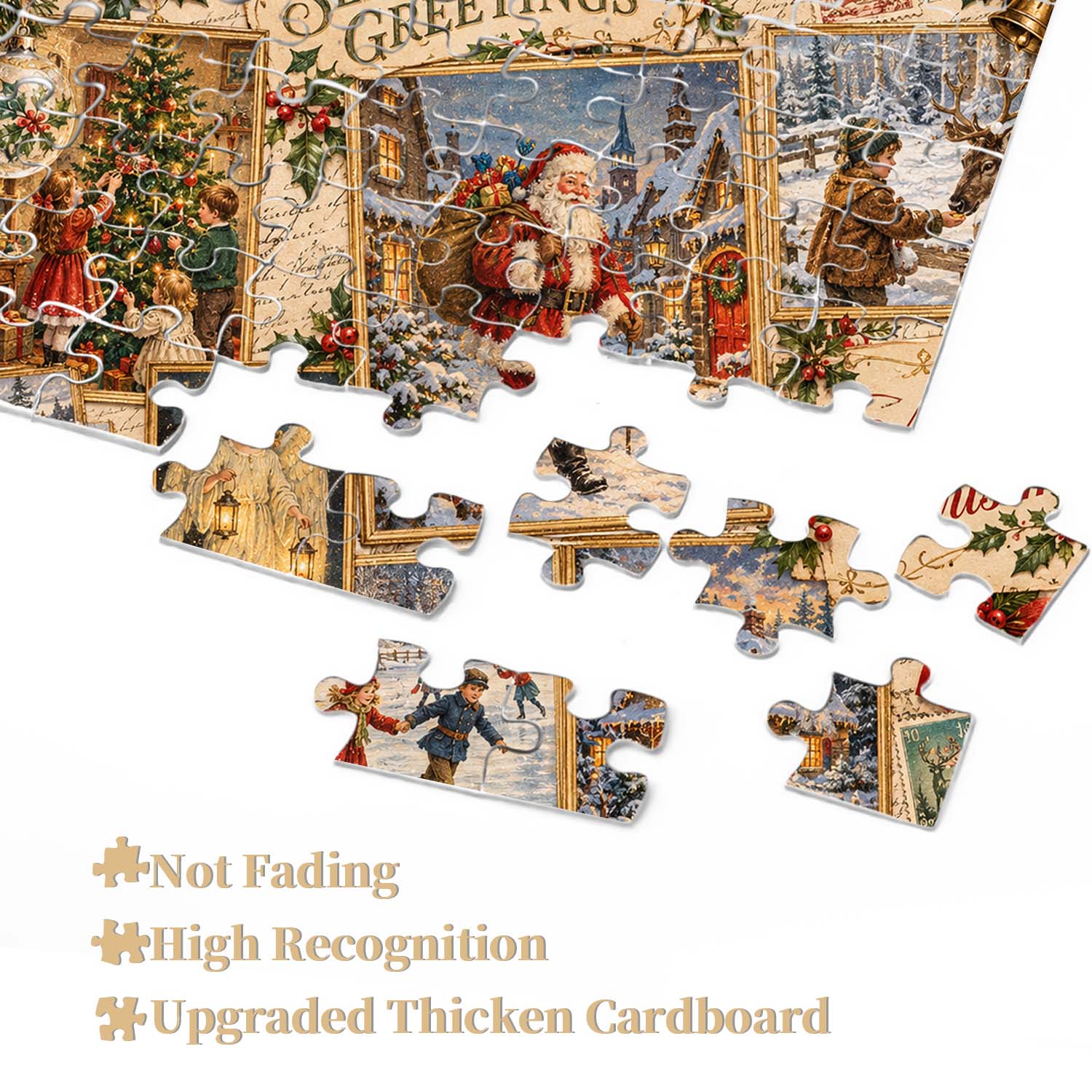 Yuletide Collage Jigsaw Puzzle 1000 Pieces