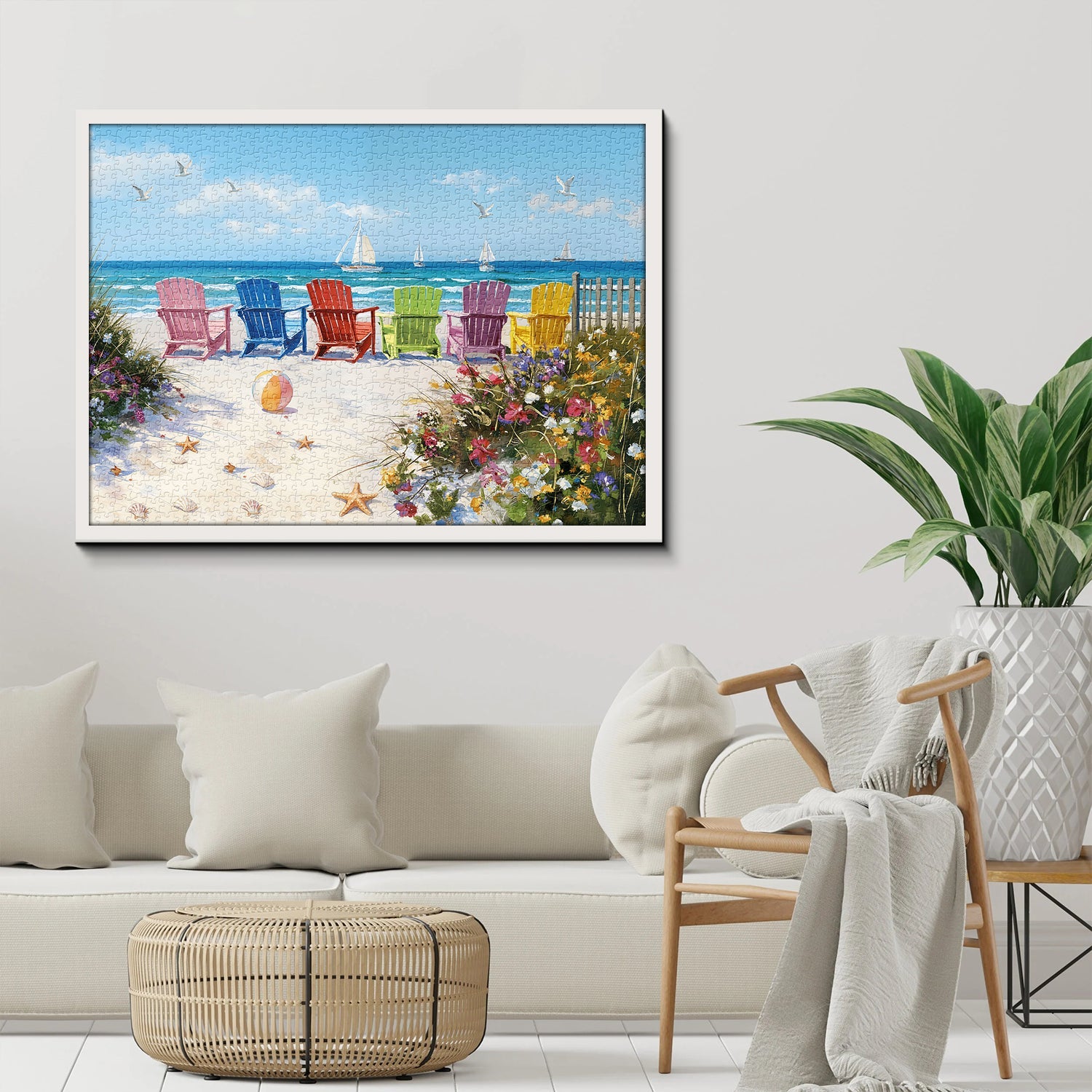 Puzzle sulla brezza costiera, 1000 pezzi