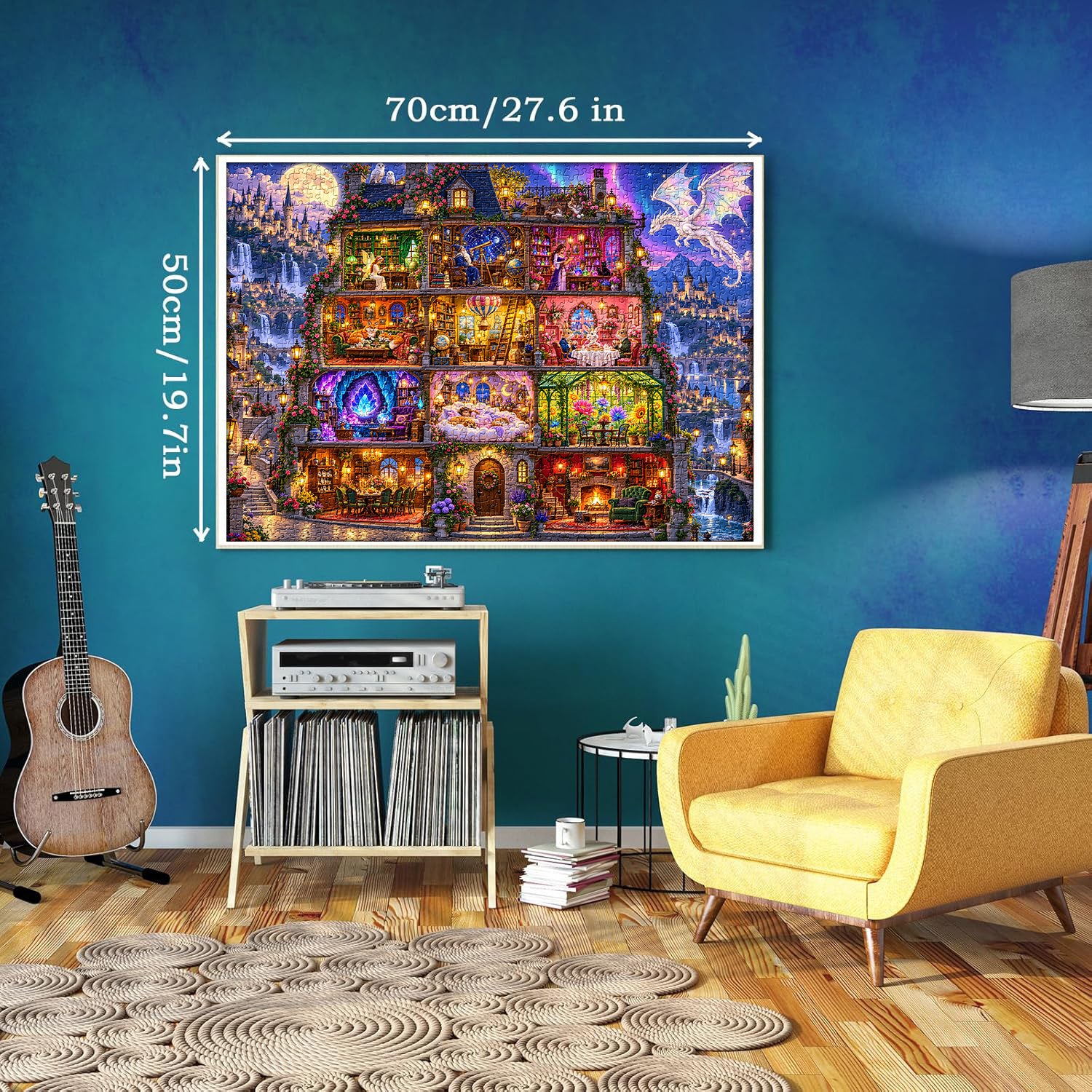 The Enchanted Manor Jigsaw Puzzle 1000 Pieces