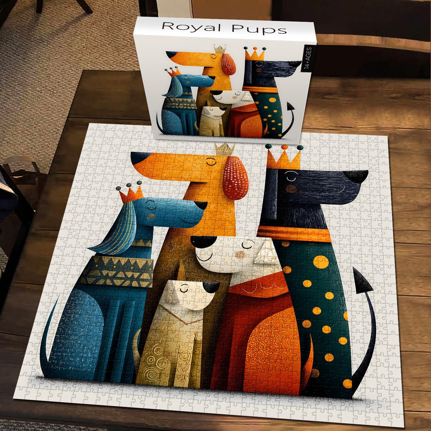 Puzzle Royal Pups 1000 pièces