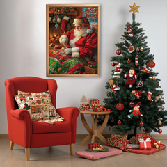 Santa Sewing Jigsaw Puzzles 1000 Pieces