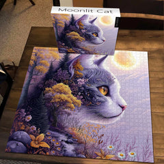 Mondscheinkatze-Puzzle 1000 Teile