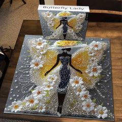Butterfly Lady Jigsaw Puzzle 1000 piezas