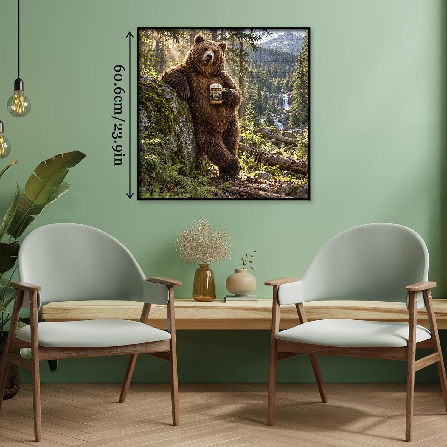 Bear’s Beer Break Jigsaw Puzzle 1000 Pieces