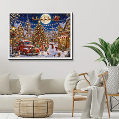 Christmas Town Jigsaw Puzzle 1000 Pieces