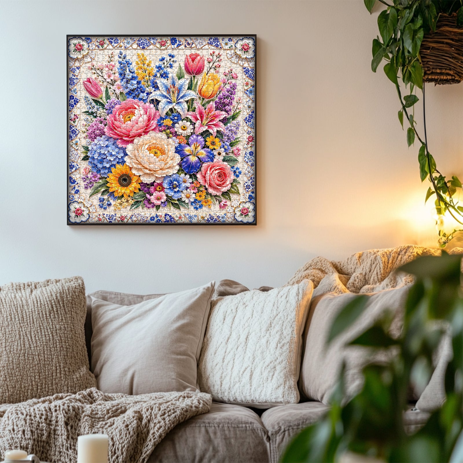 Ceramic Garden Jigsaw Puzzle 1000 Piece