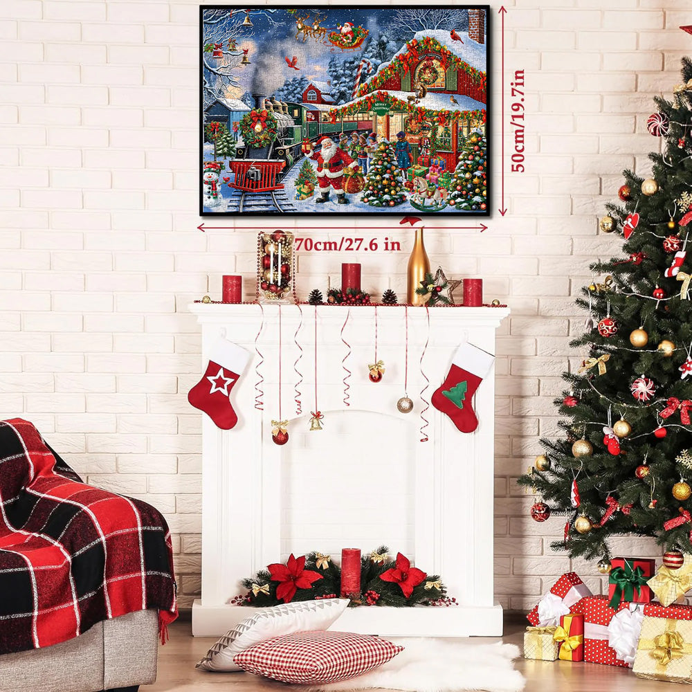 Christmas Station Jigsaw Puzzle 1000 Pieces