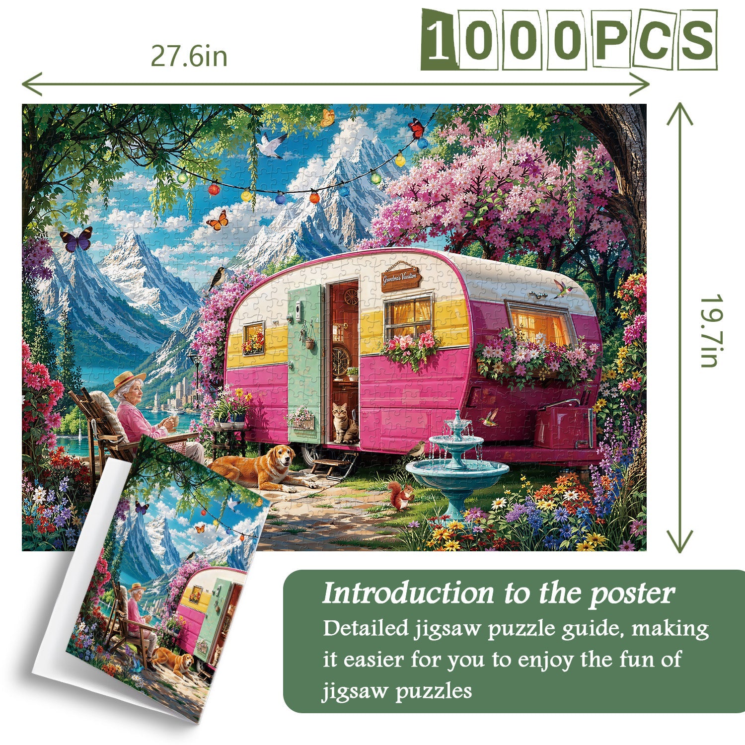 Omas Urlaub Puzzle 1000 Teile