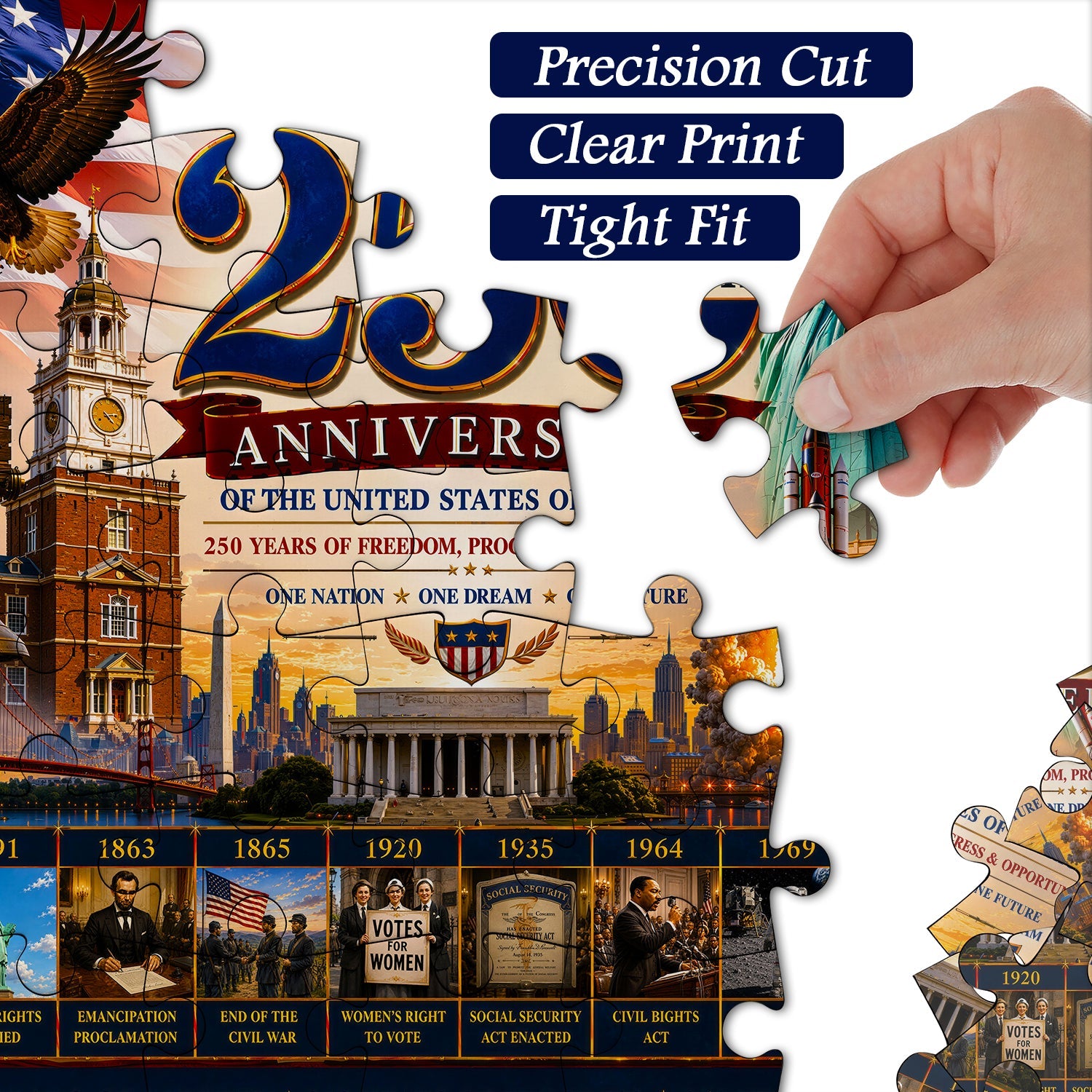 Puzzle Gloria e Futuro 1000 Pezzi