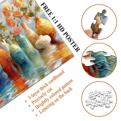 Vases colorées Puzzle 1000 pièces
