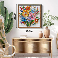 Crystal Wildflowers Jigsaw Puzzle 1000 Pieces