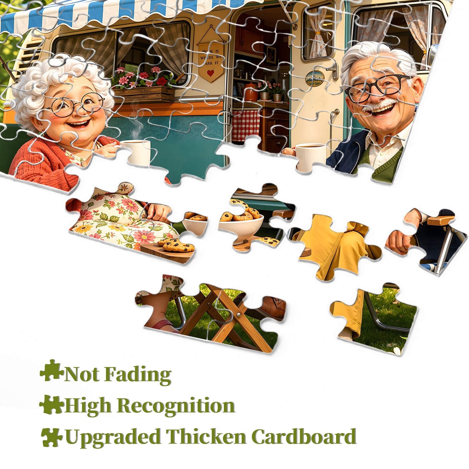 Leisurely Camper Days Jigsaw Puzzle 1000 Pieces