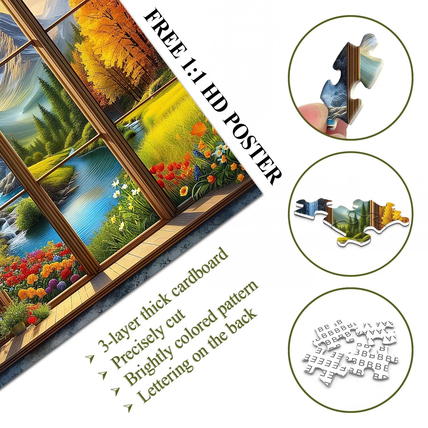 A Year in a View Jigsaw Puzzle 1000 Pieces