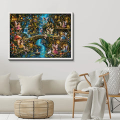 Fairy Village Jigsaw Puzzle 1000 Pieces