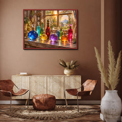 Sunlit Spell Bottles Jigsaw Puzzle 1000 Pieces