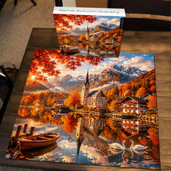 Alpine Autumn Scenery Jigsaw Puzzle 1000 Pieces