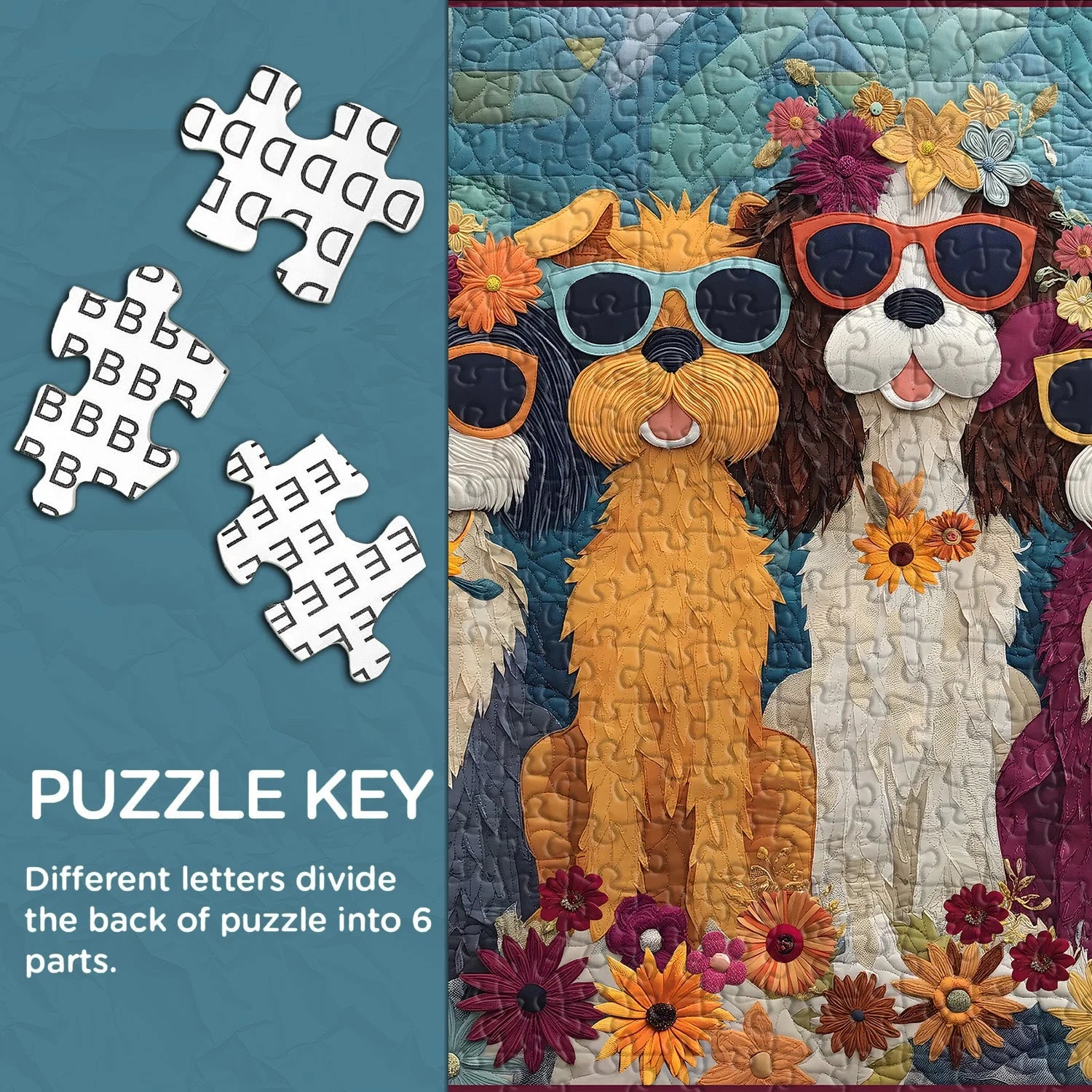 Happy Dogs Puzzle 1000 pièces 1000 pièces