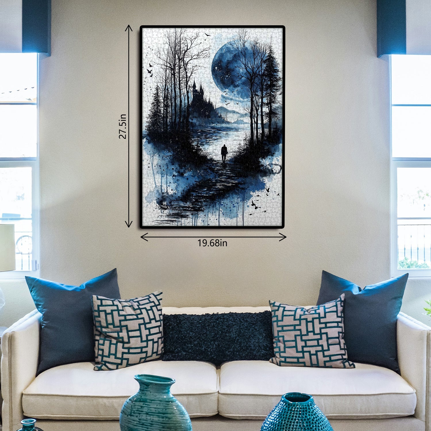 Puzzle Lone Shadow Lake 1000 pièces