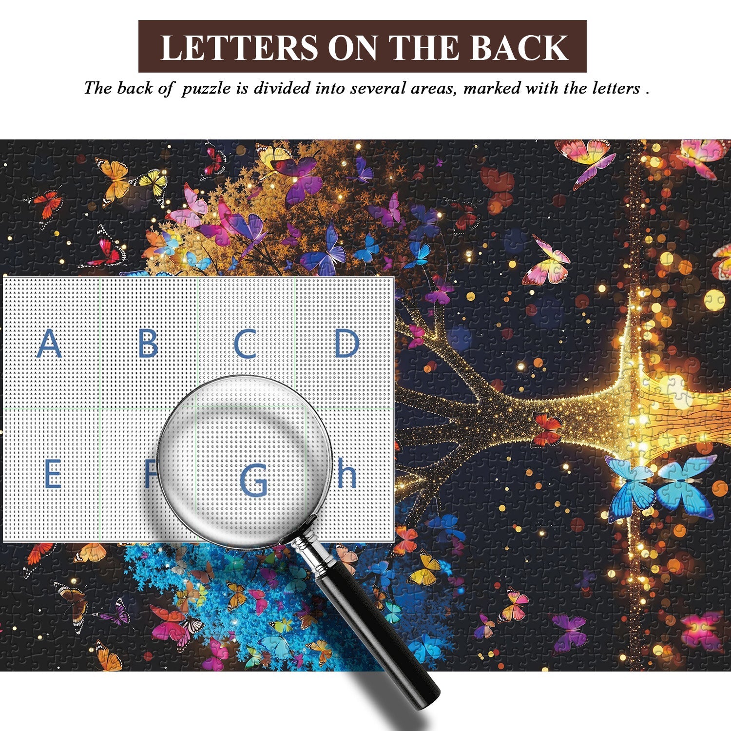 Sparkling Wings Tree Jigsaw Puzzle 1000 Pieces