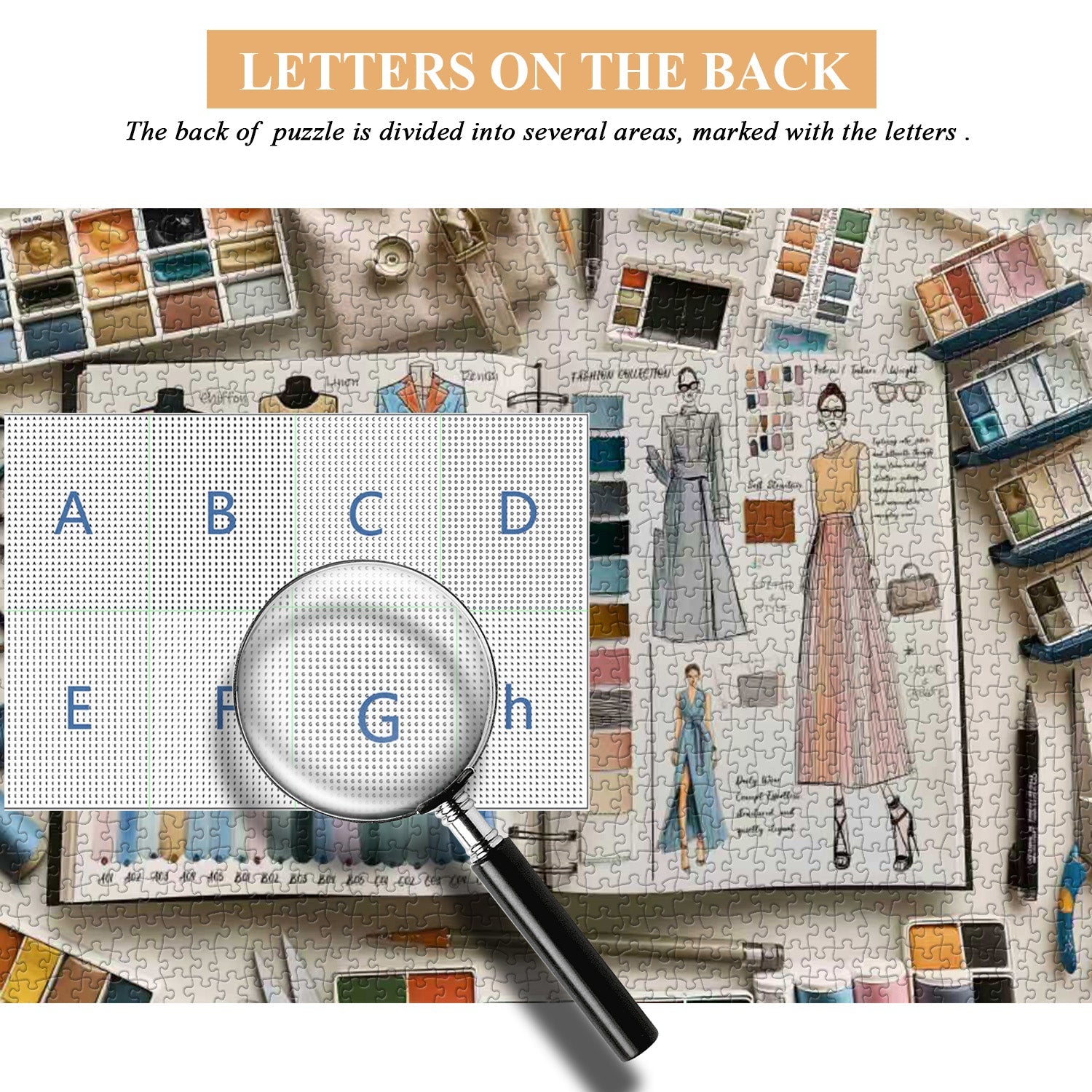 Design Diary Jigsaw Puzzle 1000 Pieces