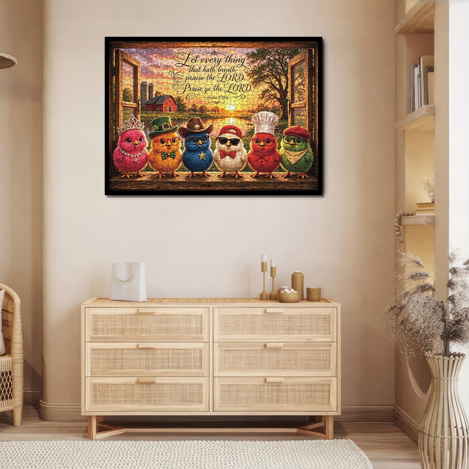 Chicks of Praise Jigsaw Puzzle 1000 Pieces