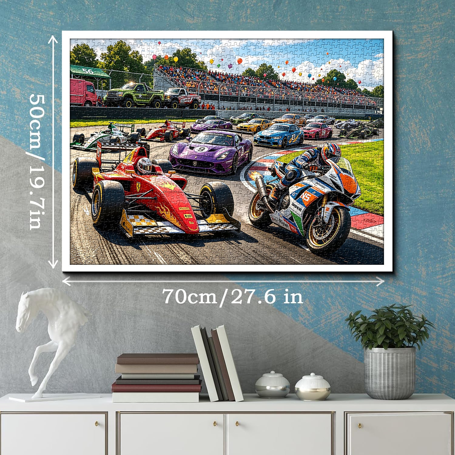 Track Fleet Jigsaw Puzzle 1000 Pieces