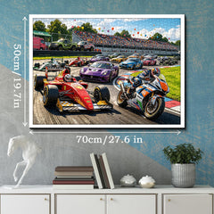 Track Fleet Jigsaw Puzzle 1000 Pieces
