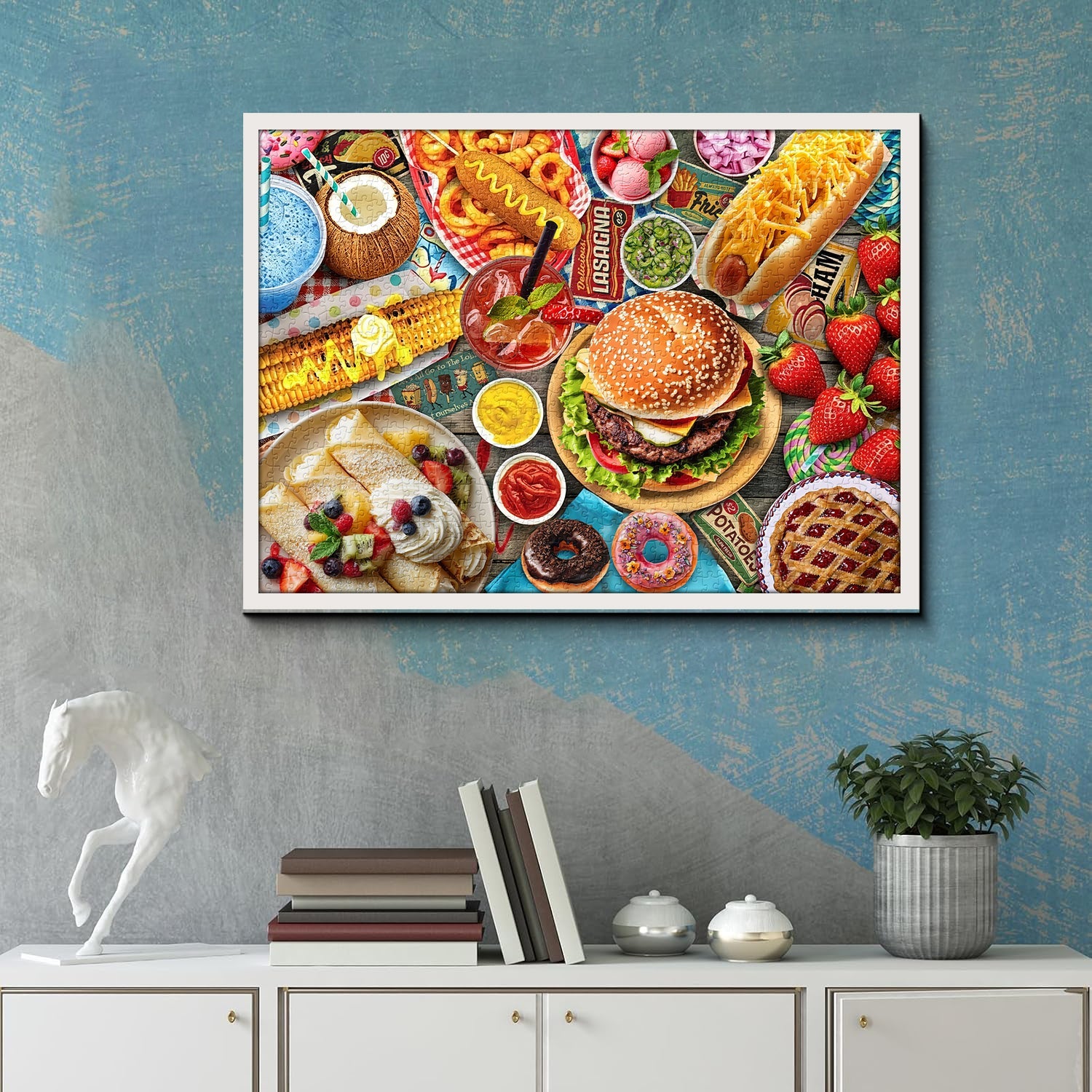 Puzzle per feste Food Delight, 1000 pezzi