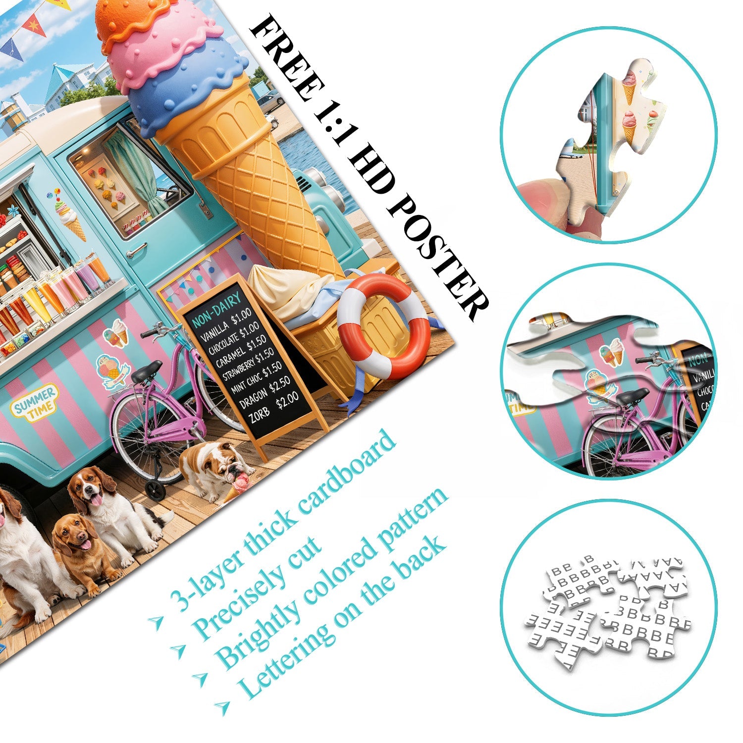 Summer Scoops Puzzle 1000 Teile