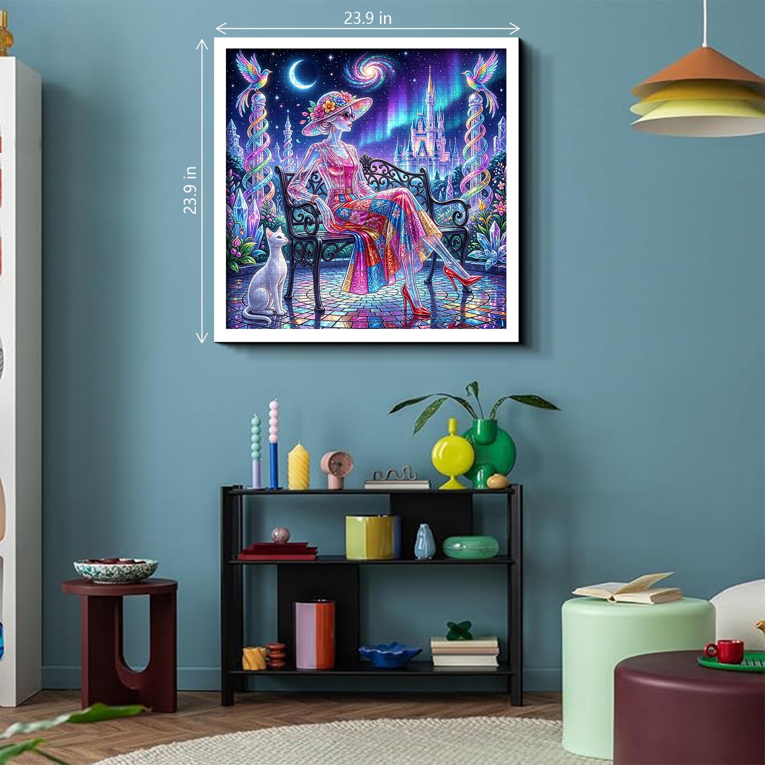 Magical Crystal Realm Jigsaw Puzzle 1000 Pieces