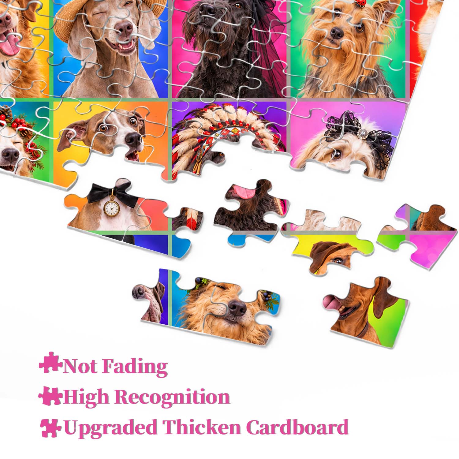 Fancy Dog Crew Jigsaw Puzzle 1000 Pieces
