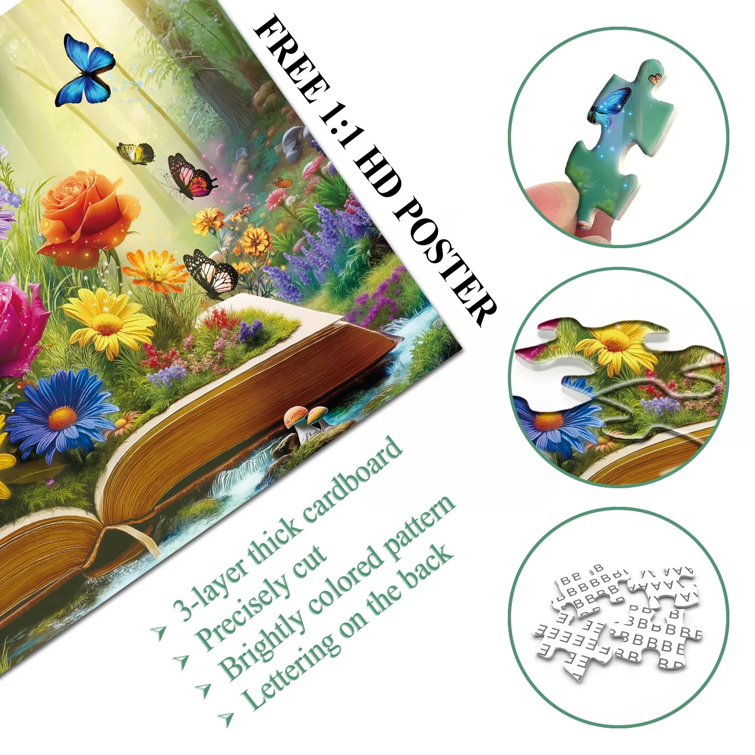 Fantasy Book Puzzle 1000 pièces