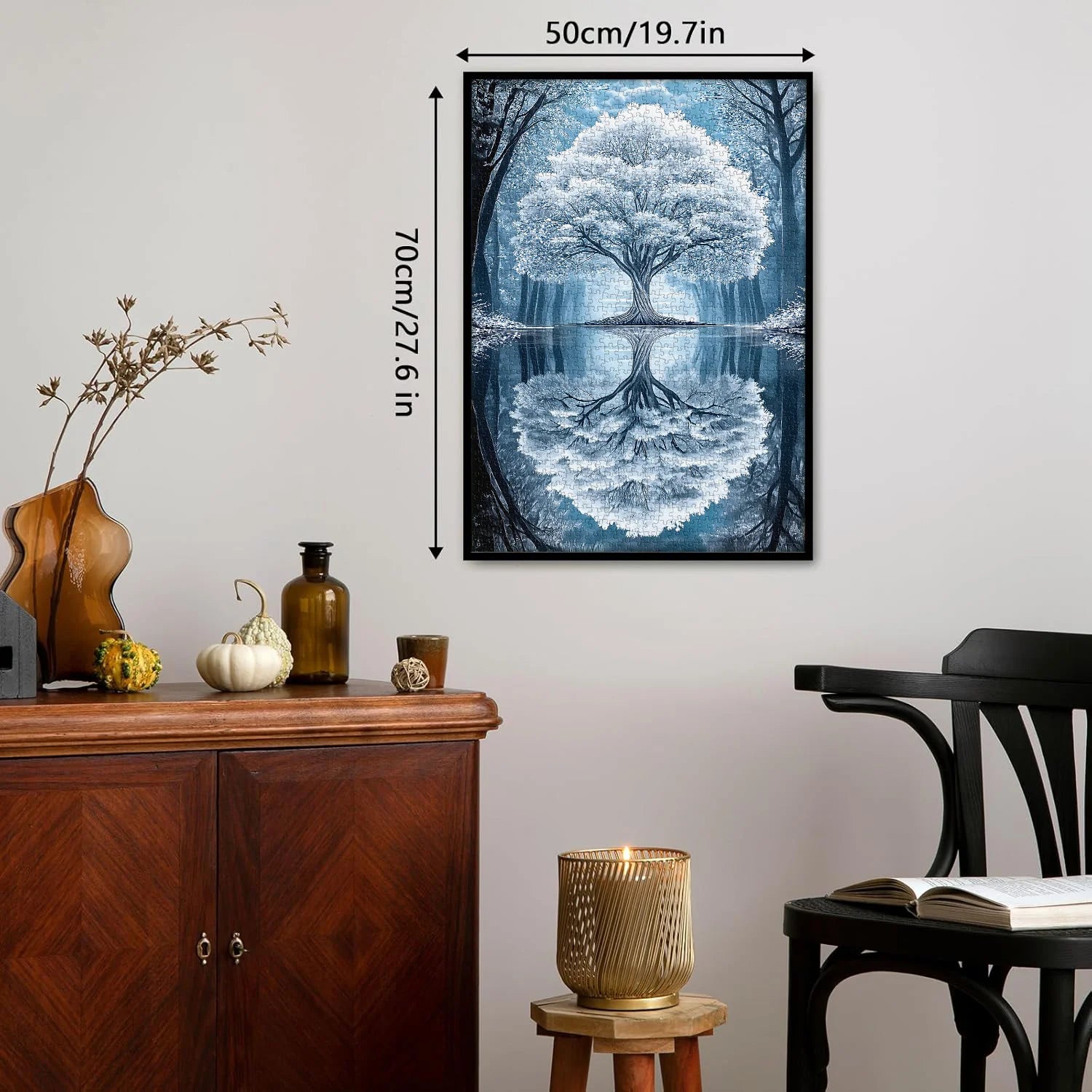 Albero di specchio puzzle puzzle 1000 pezzi