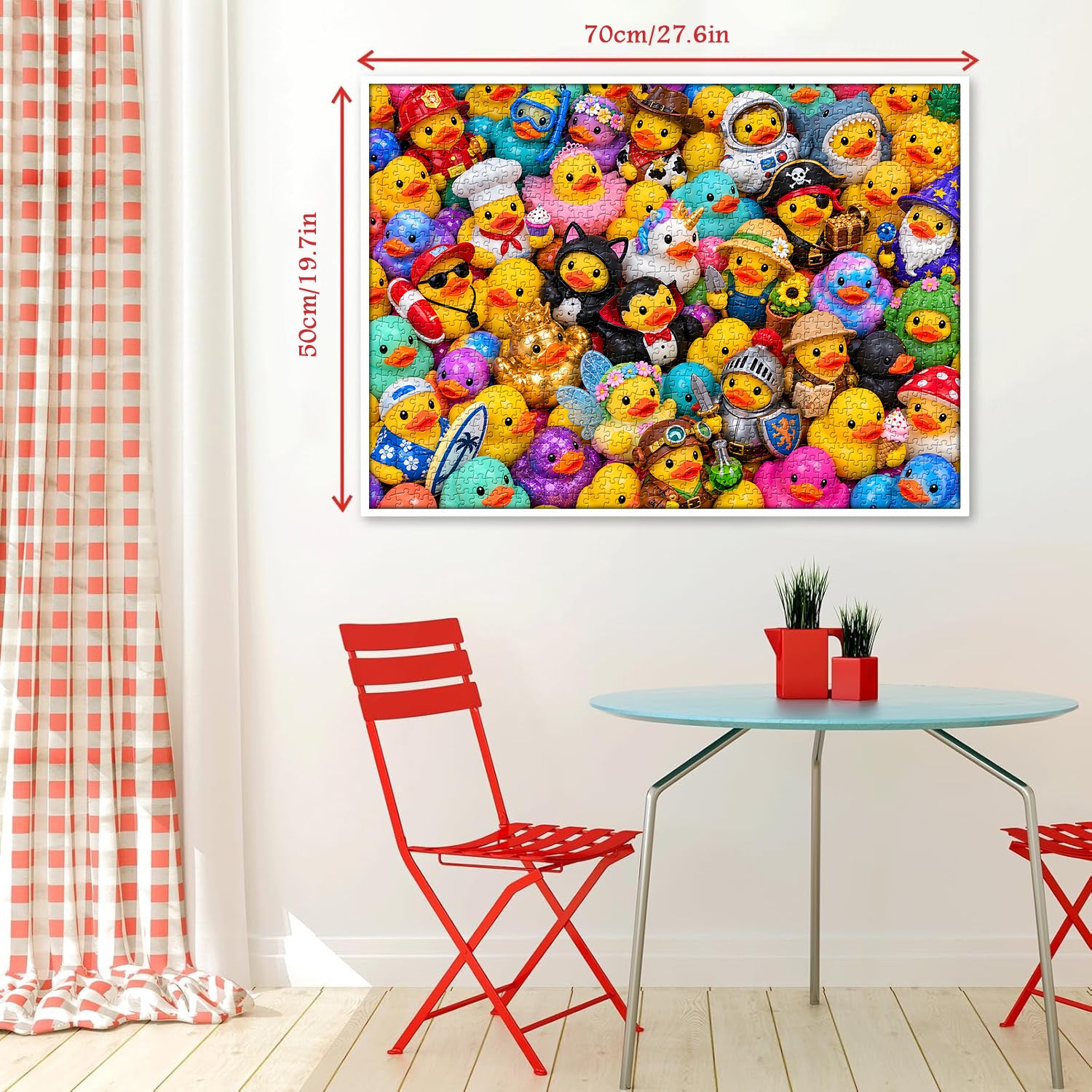Rubber Duck Fiesta Jigsaw Puzzle 1000 Pieces
