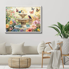 Garden Fountain Jigsaw Puzzle 1000 Pieces