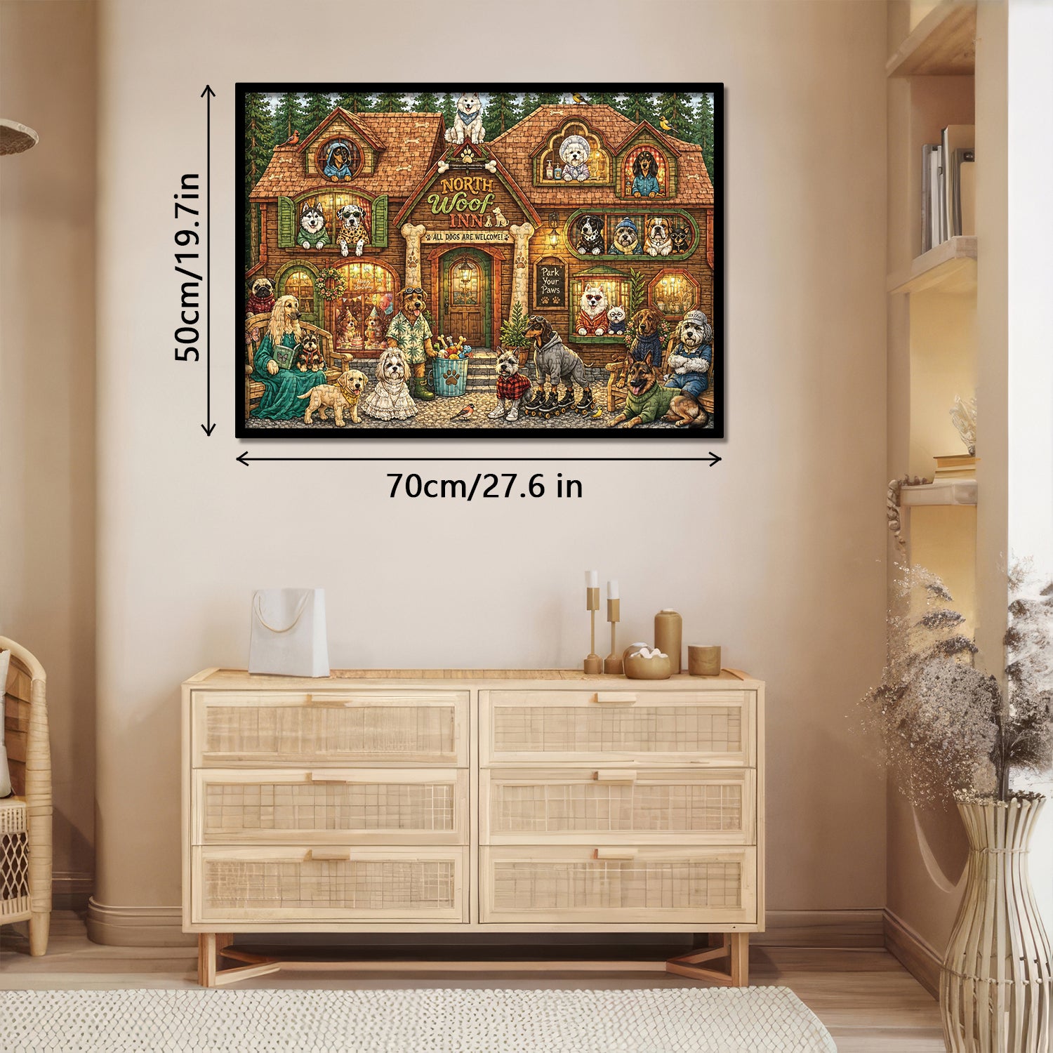 North Woof Inn Jigsaw Puzzle 1000 Pieces