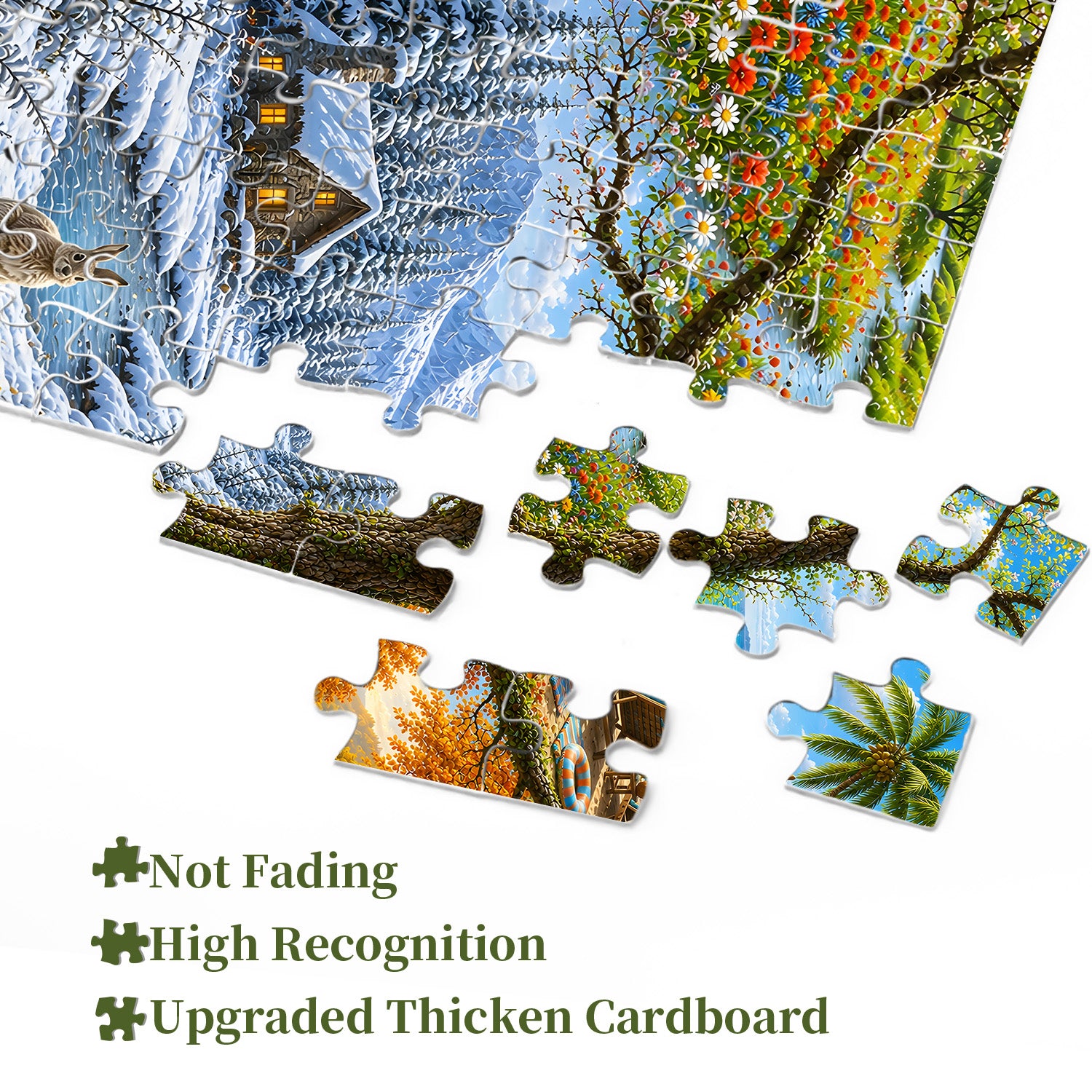 Seasons’ Tree Jigsaw Puzzle 1000 Pieces